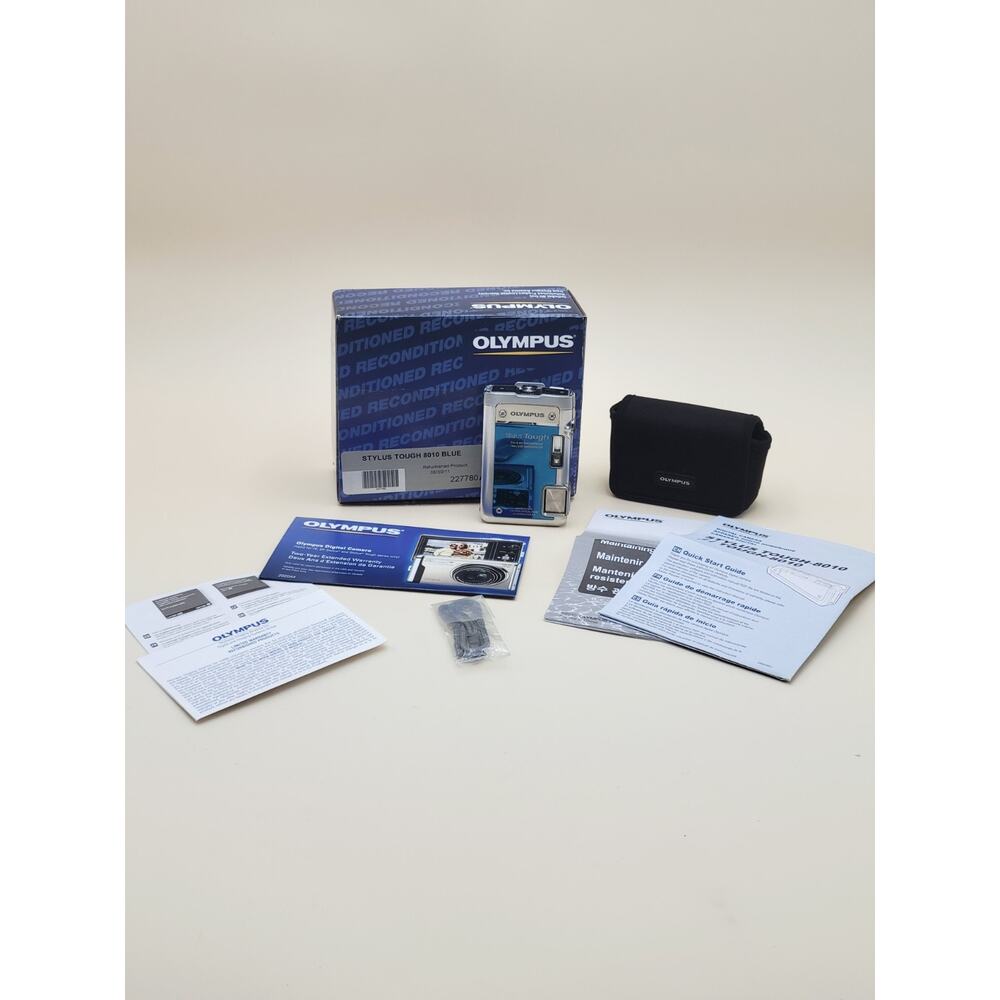 Olympus Stylus Tough 8010 14MP Shock + Waterproof Digital Camera